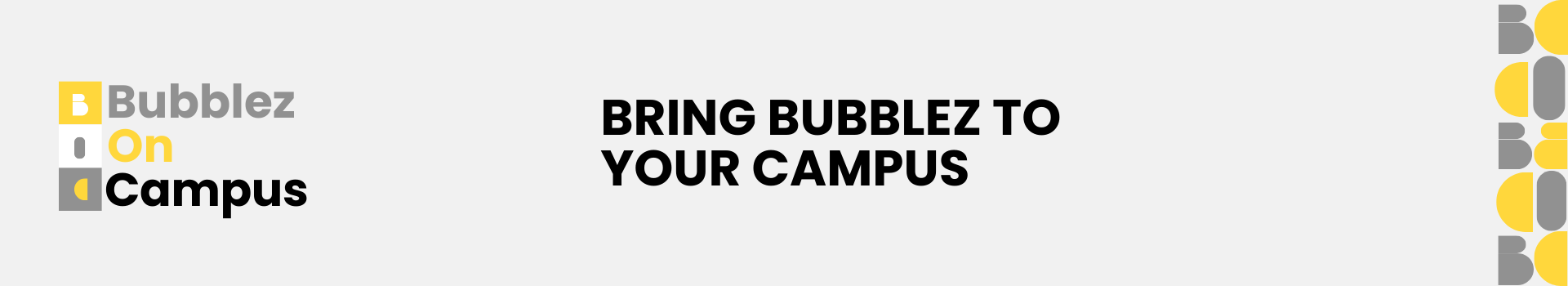 Bring Bubblez to Your Campus